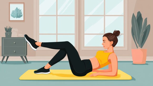 Side lying leg lift exercise tutorial for effective lower body workout on mat with proper technique and form