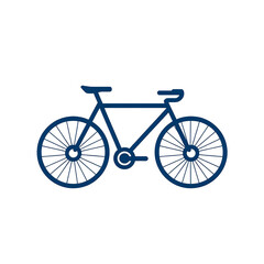 Obraz premium bicycle isolated on white