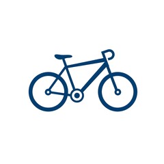 Obraz premium bicycle isolated on white