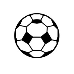 Naklejka premium soccer ball isolated on white