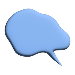 3d speech bubble Blank empty message box Textbox frame for banners, price tags, stickers, design