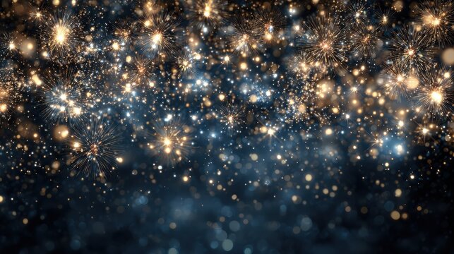sparkling 2025 new years eve celebration background image