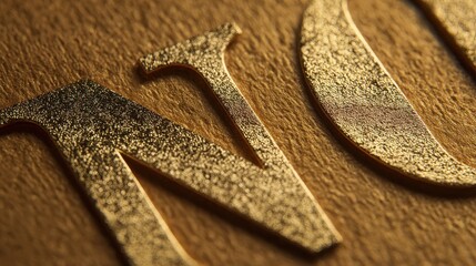 luxurious closeup of golden embossed noel typography on textured card symbolizing festive craftsmanship elegance and timeless spirit of holiday greeting design