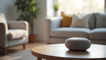 Smart assistant coffee table