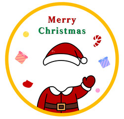 산타 얼굴합성 스티커