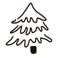 Vector whimsical Christmas, cute holiday illustration, festive doodle design, playful Christmas elements, magical winter clipart