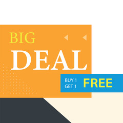 Sale banner template design, Mega sale special offer template 0