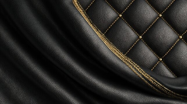 golden black friday 2025 announcement on a luxury leather background