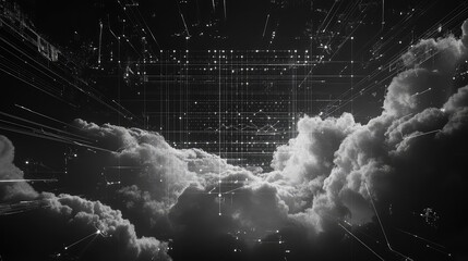 Global cloud computing network connecting data infrastructure