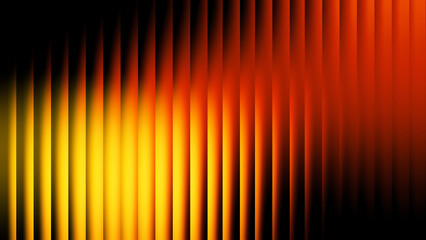 Abstract glowing vertical lines creating dynamic fiery pattern illustration