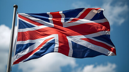 UK Flag Waving
