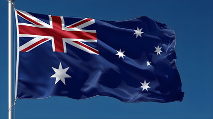 Flag Australia Waving