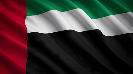 UAE Flag Waving