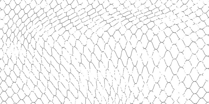 Curved net pattern. Seamless design for sportswear or equipment like soccer goals, volleyball nets, basketball hoops, hockey nets, and athletic gear. eps 10