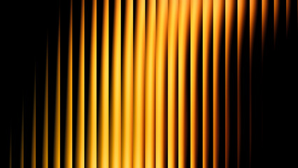 Fototapeta premium Abstract glowing vertical lines creating dynamic fiery pattern illustration