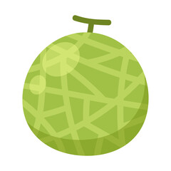 Melon logo vector. melon on PNG.