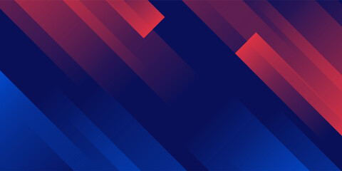 simple red blue abstract background with gaming style for banner and event