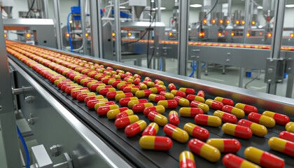 Capsule production on a pharmaceutical line