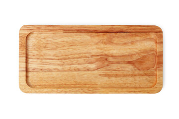 Wooden rectangular dish