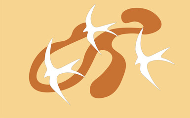 vector illustration of an abstract background