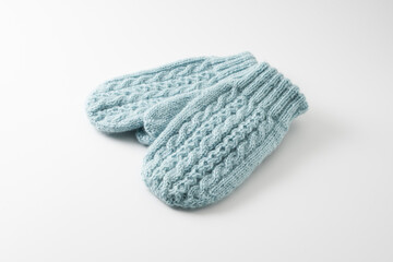 編みもののイメージ 　手袋