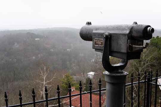 coin operated binoculars