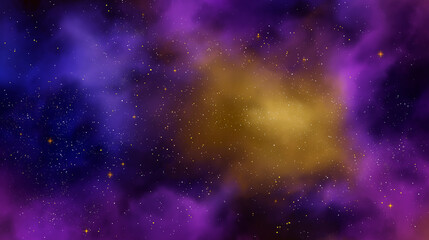 Obraz premium Nebula brimming with numerous stars in distant space, ideal for astronomy blogs, science publications, and celestial themed designs captivatingly.