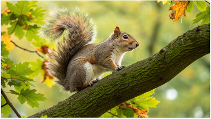 squirrel on a tree