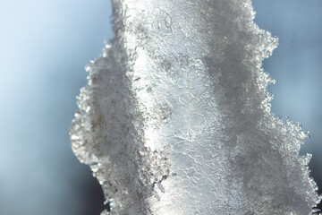 Ice texture