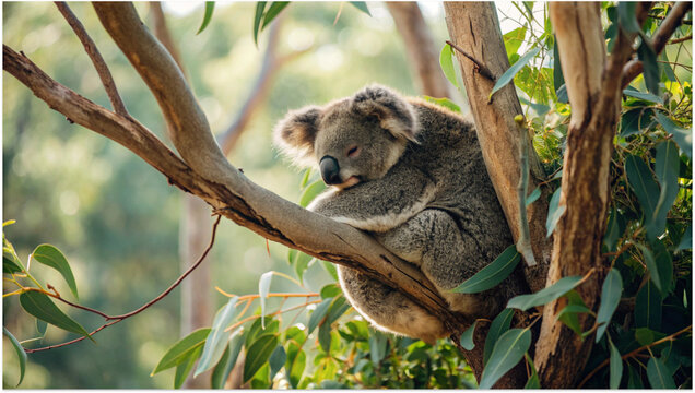 dreamy koala nest - Powered by Adobe