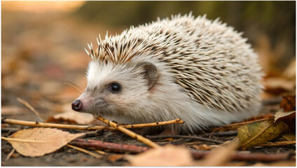 fluffy hedgehog