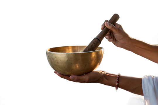 Brass Singing Bowl and Mallet