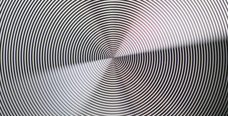 Brushed metal texture. Circular pattern