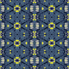 Seamless kaleidoscope pattern. Abstract texture. Creative and seamless background