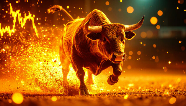 BTC 突進 闘牛 暗号通貨 猛牛 bull run Generative AI  