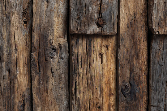 aged wood planks with a rustic texture and visible knots