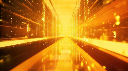 Data streaming through abstract server data warehouse tunnel