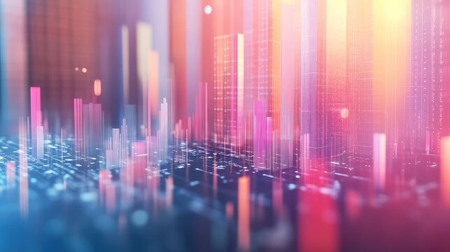 Digital city data network connecting global finance technology