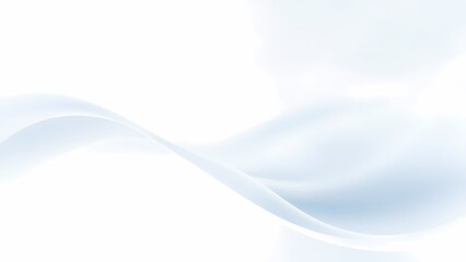 軽やかに揺れる水色の波と白い光の抽象背景