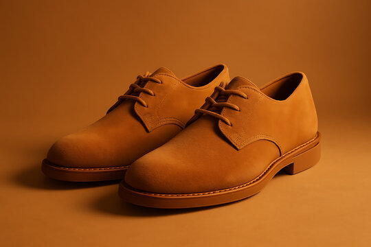 Elegant brown suede Oxford shoes offer timeless style and professional sophistication