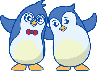 Mr & Mrs Penguin