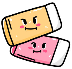 School Cute backpack,book,pencil,pencil case,crayon,ruler,eraser,pen,element,color,color palette