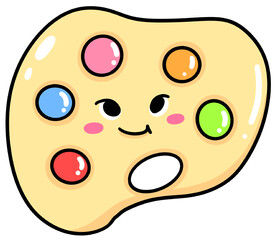 School Cute backpack,book,pencil,pencil case,crayon,ruler,eraser,pen,element,color,color palette