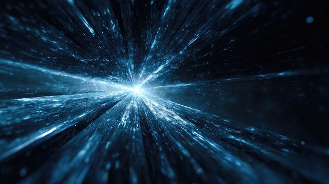 Traveling through space warp tunnel at light speed