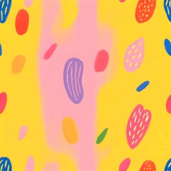 The geometric pattern shows vivid colorful abstract shapes and dynamic intricate lines