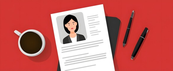 Career skills resume layout emphasizing qualifications and professional experience.