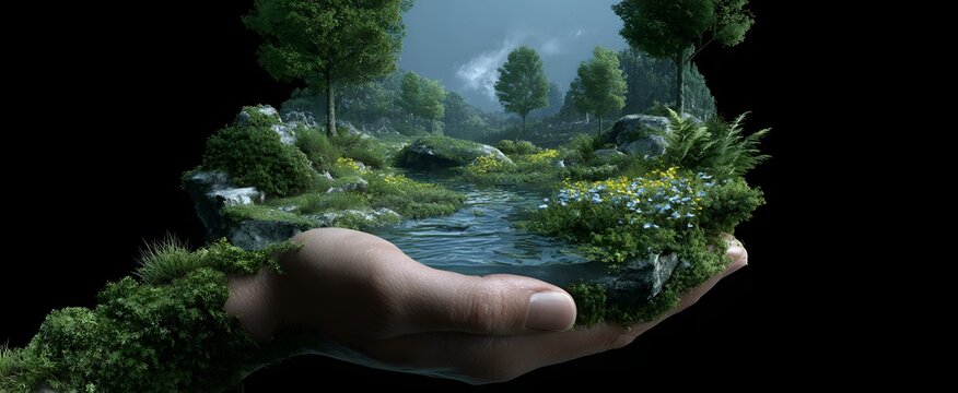 The environmental science project explores core sustainability and conservation principles.