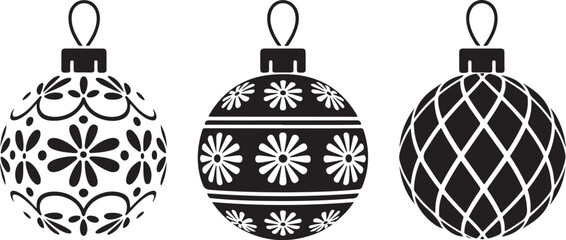 Elegant Christmas ornaments for festive season cheer