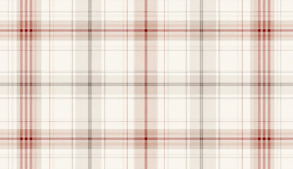 Scandinavian Hygge Christmas Gingham Plaid
