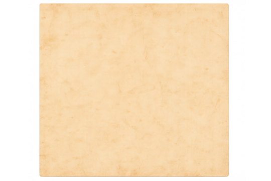 Empty old paper with a warm yellow hue and aged texture, offering a versatile blank space for various design elements